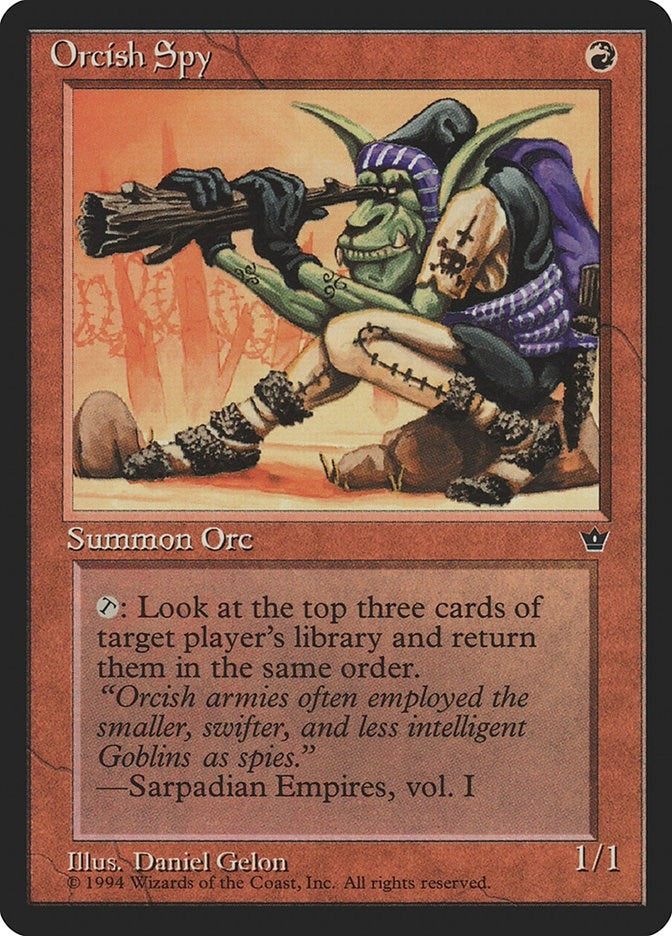 Image for Orcish Spy (Gelon) [Fallen Empires]