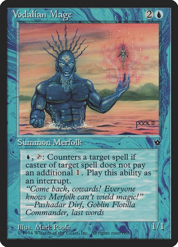 Image for Vodalian Mage (Poole) [Fallen Empires]