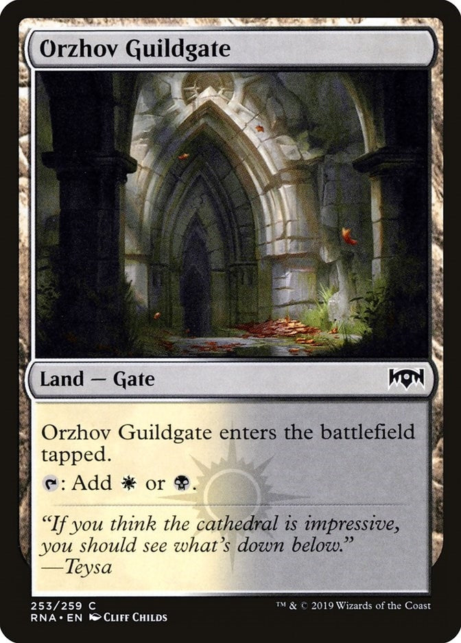 Image for Orzhov Guildgate (253) (253) [Ravnica Allegiance]