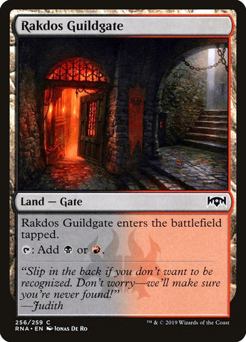 Image for Rakdos Guildgate (256) (256) [Ravnica Allegiance]