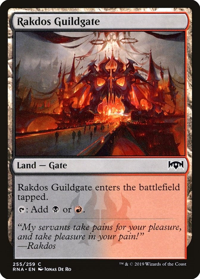 Image for Rakdos Guildgate (255) (255) [Ravnica Allegiance]