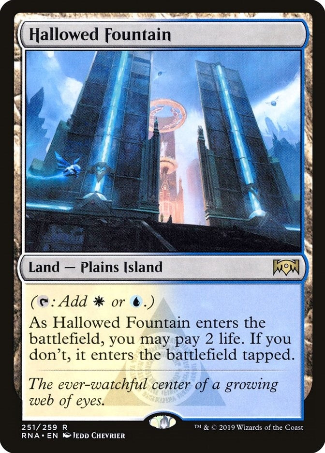 Image for Hallowed Fountain (251) [Ravnica Allegiance]