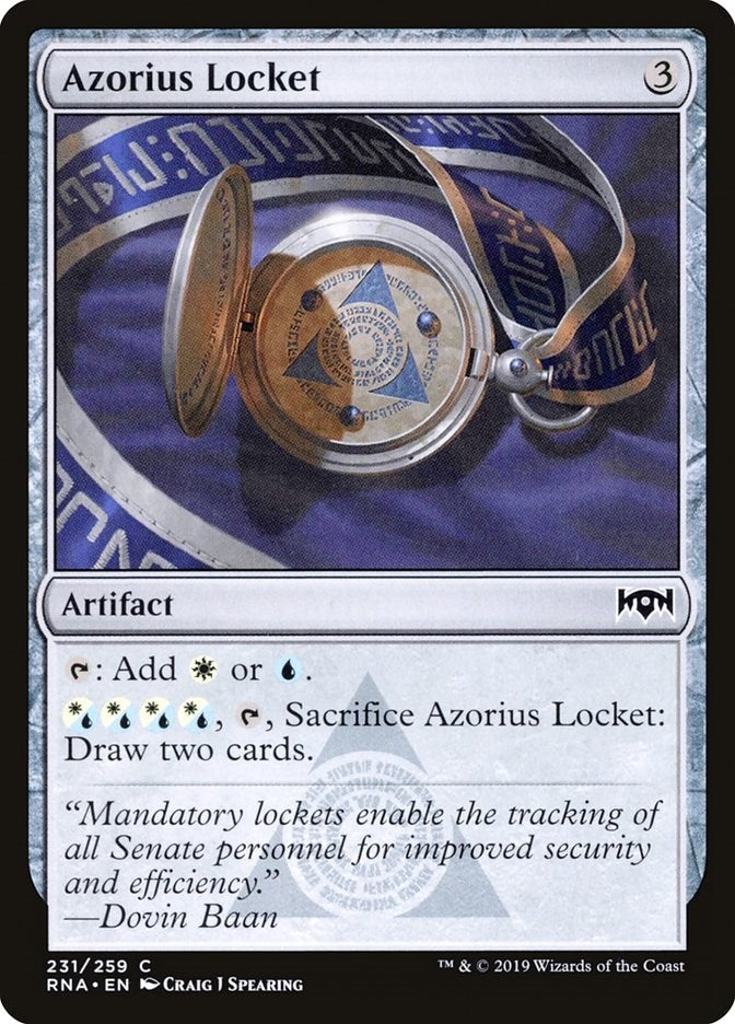 Image for Azorius Locket (231) [Ravnica Allegiance]