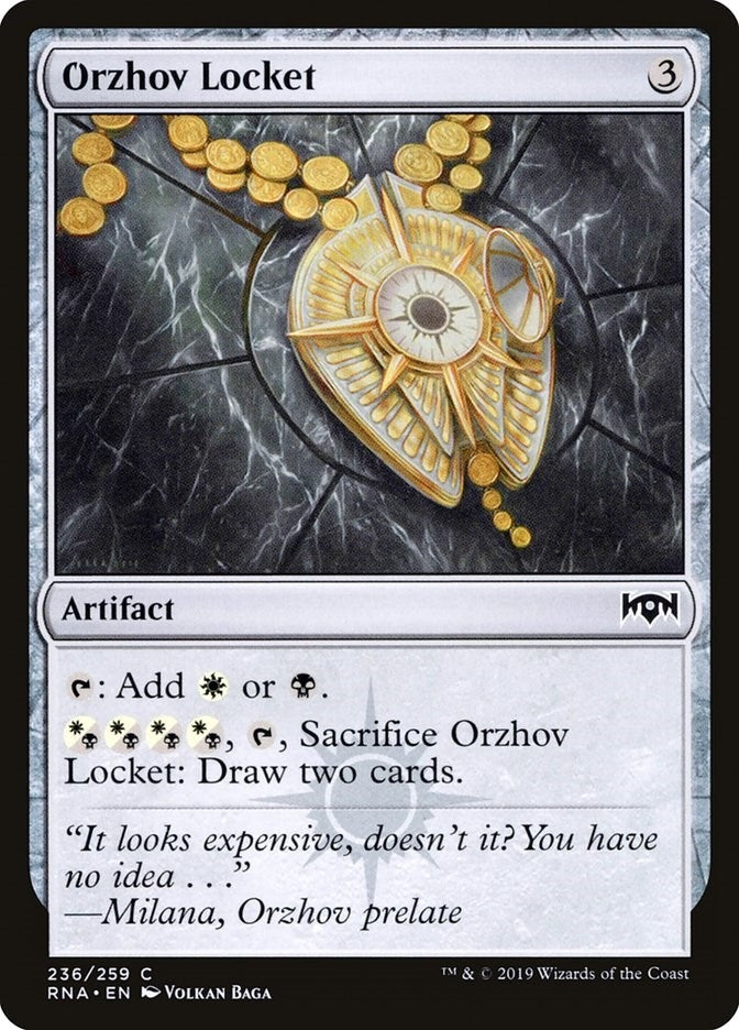 Image for Orzhov Locket (236) [Ravnica Allegiance]