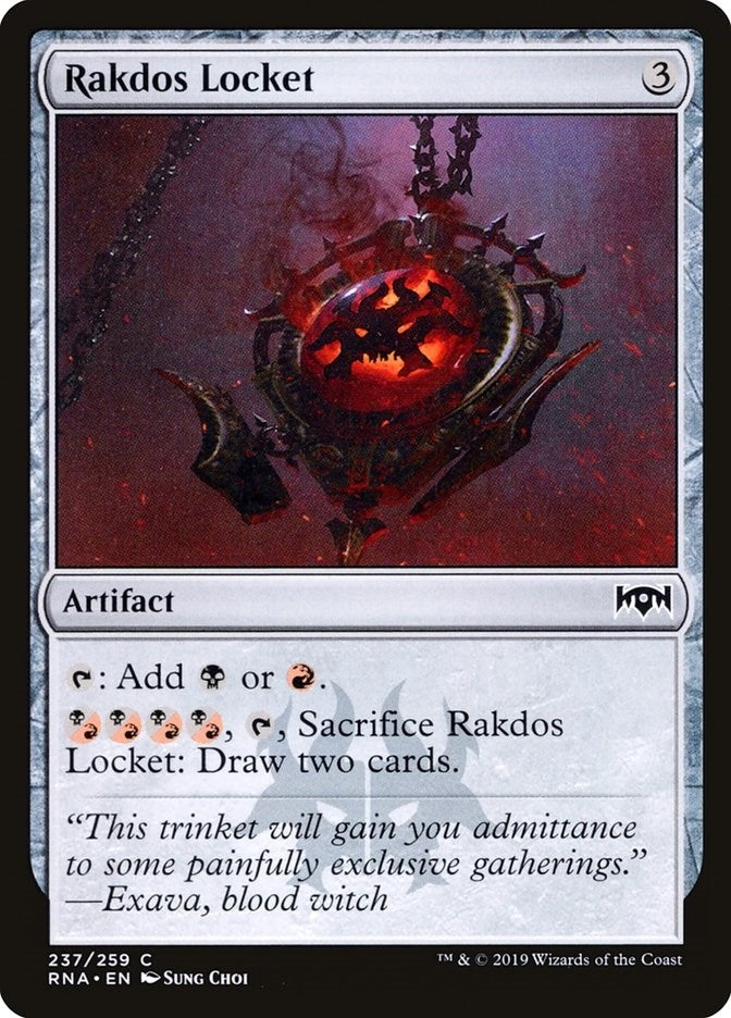 Image for Rakdos Locket (237) [Ravnica Allegiance]