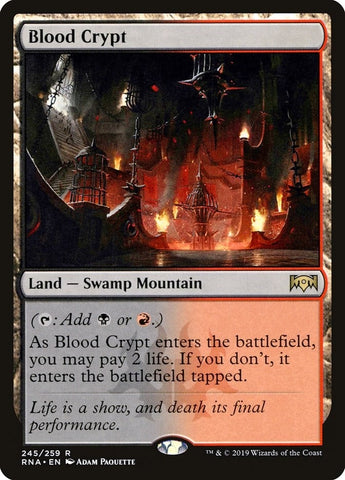 Image for Blood Crypt (245) [Ravnica Allegiance]