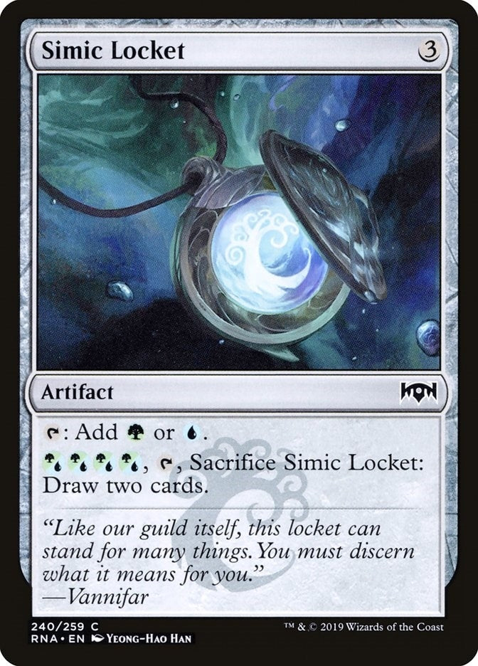 Image for Simic Locket (240) [Ravnica Allegiance]