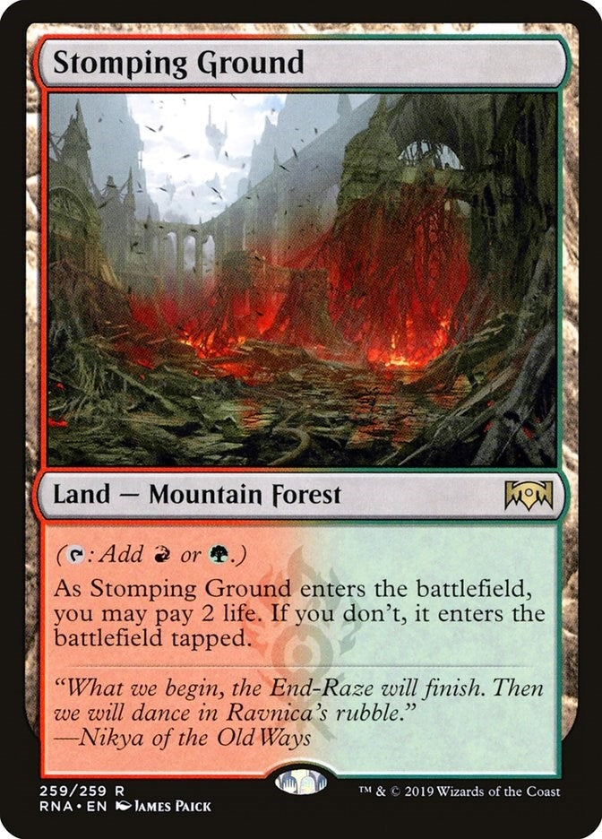Image for Stomping Ground (259) [Ravnica Allegiance]