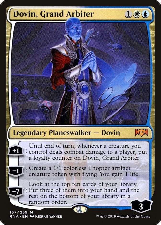 Image for Dovin, Grand Arbiter (167) [Ravnica Allegiance]
