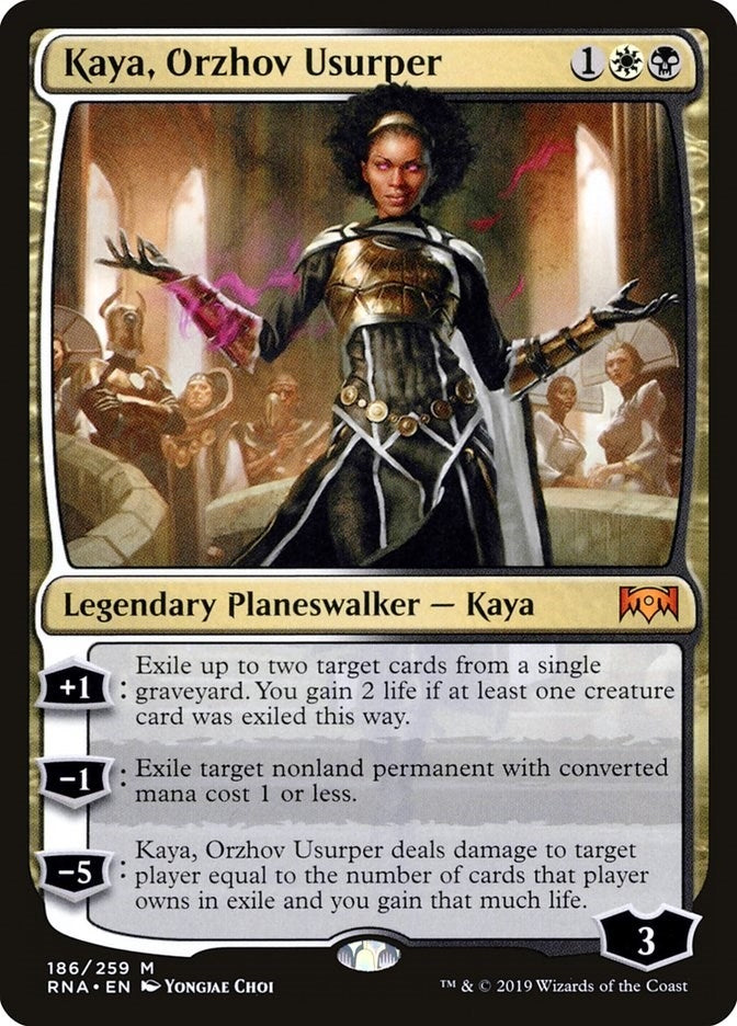 Image for Kaya, Orzhov Usurper (186) [Ravnica Allegiance]