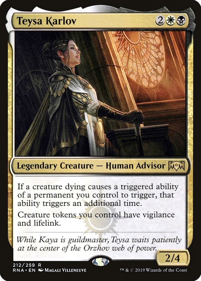 Image for Teysa Karlov (212) [Ravnica Allegiance]