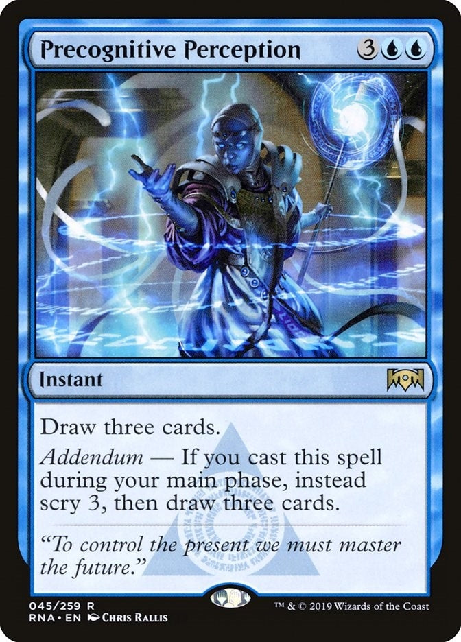 Image for Precognitive Perception (45) - Magic: The Gathering