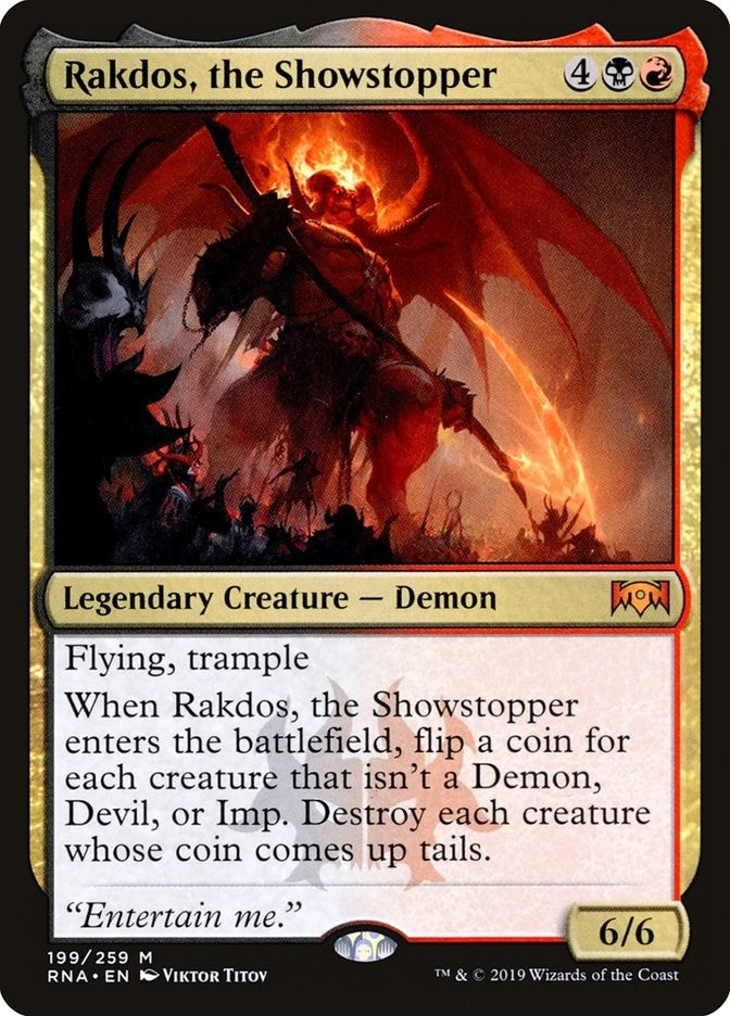 Image for Rakdos, the Showstopper (199) [Ravnica Allegiance]