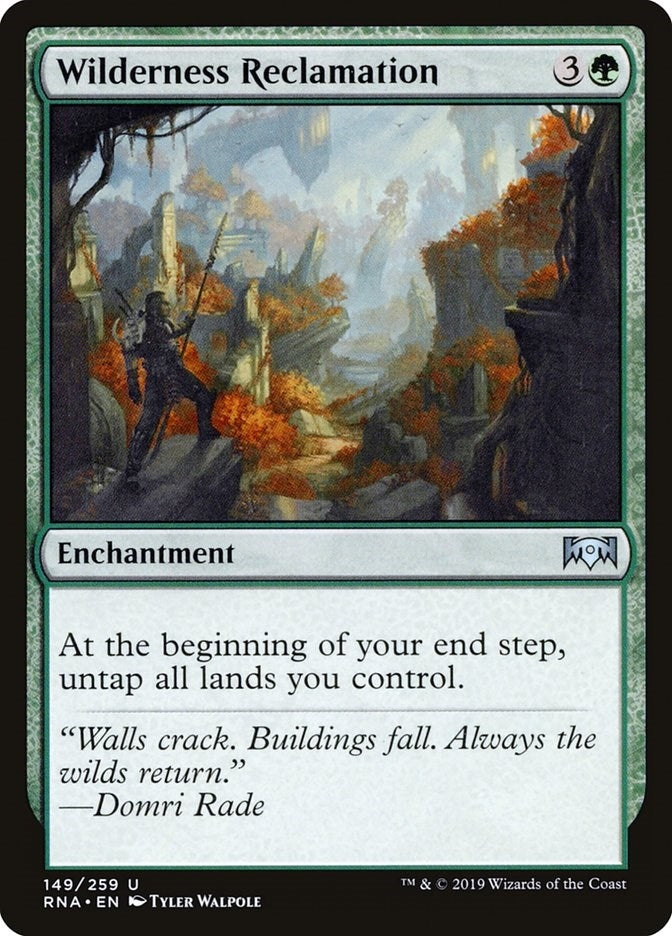 Image for Wilderness Reclamation (149) - Magic: The Gathering