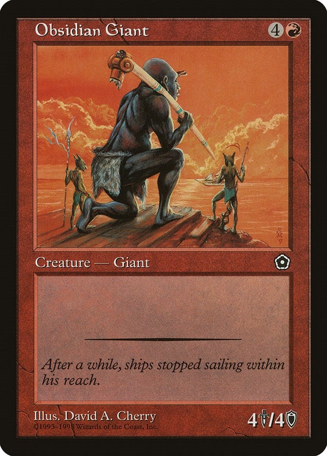 Image for Obsidian Giant [Portal Second Age]