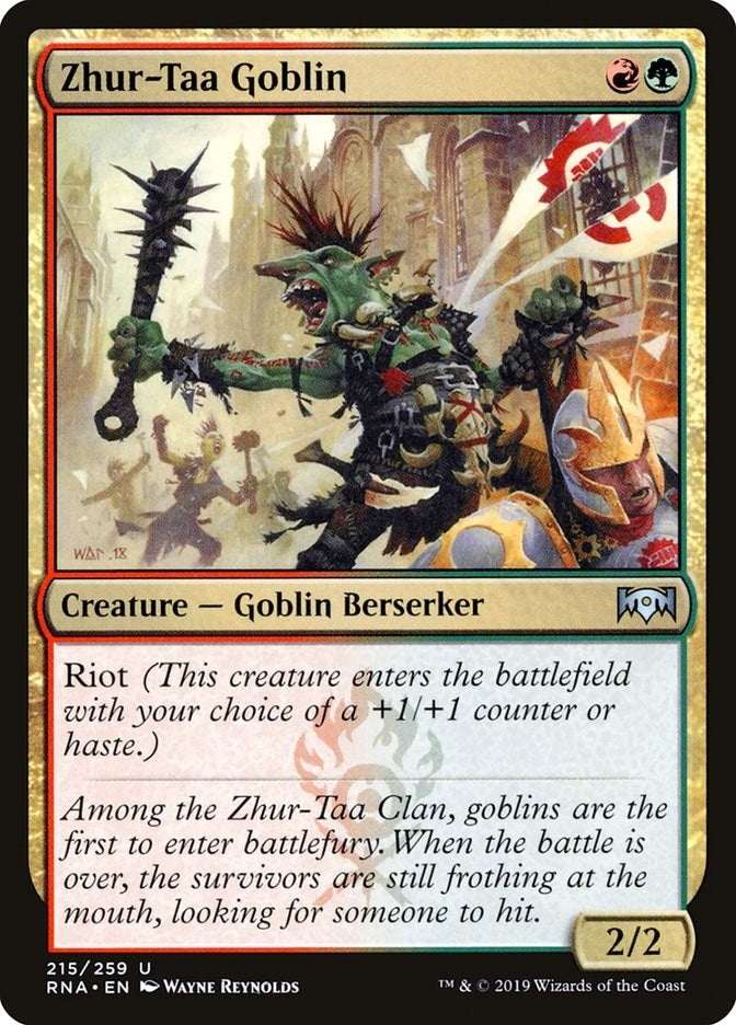 Image for Zhur-Taa Goblin (215) [Ravnica Allegiance]