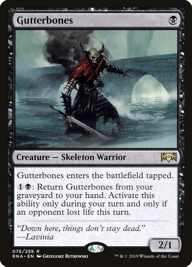 Image for Gutterbones (76) [Ravnica Allegiance]