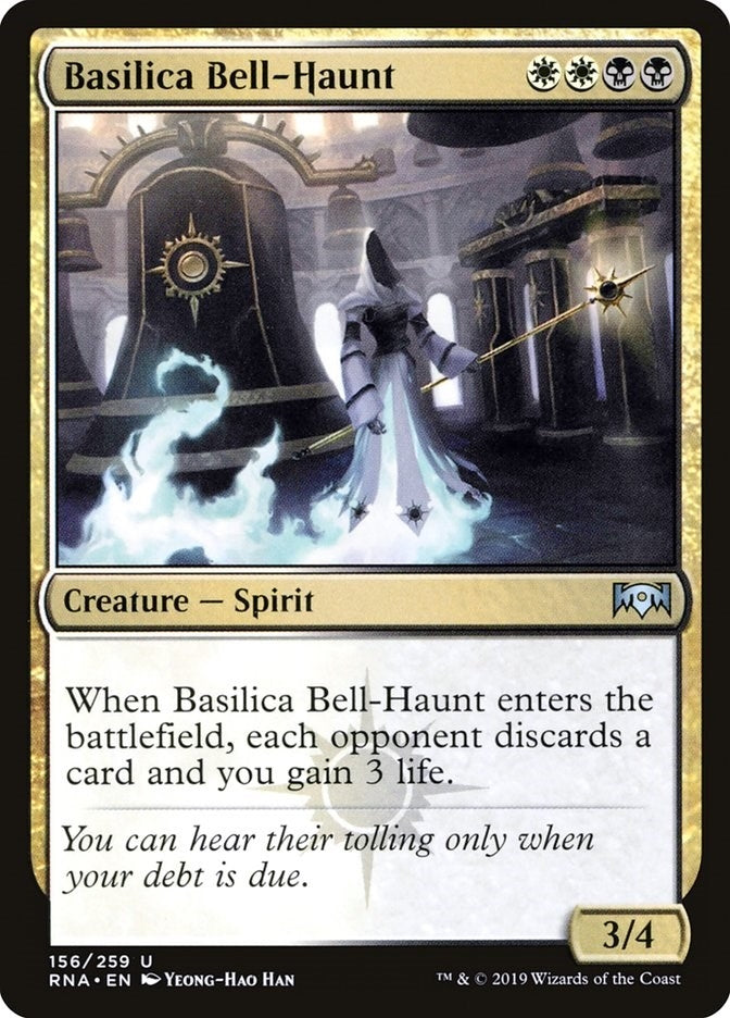 Image for Basilica Bell-Haunt (156) [Ravnica Allegiance]