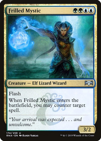 Image for Frilled Mystic (174) [Ravnica Allegiance]