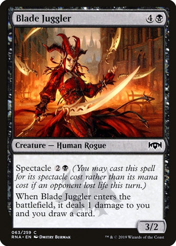 Image for Blade Juggler (63) [Ravnica Allegiance]