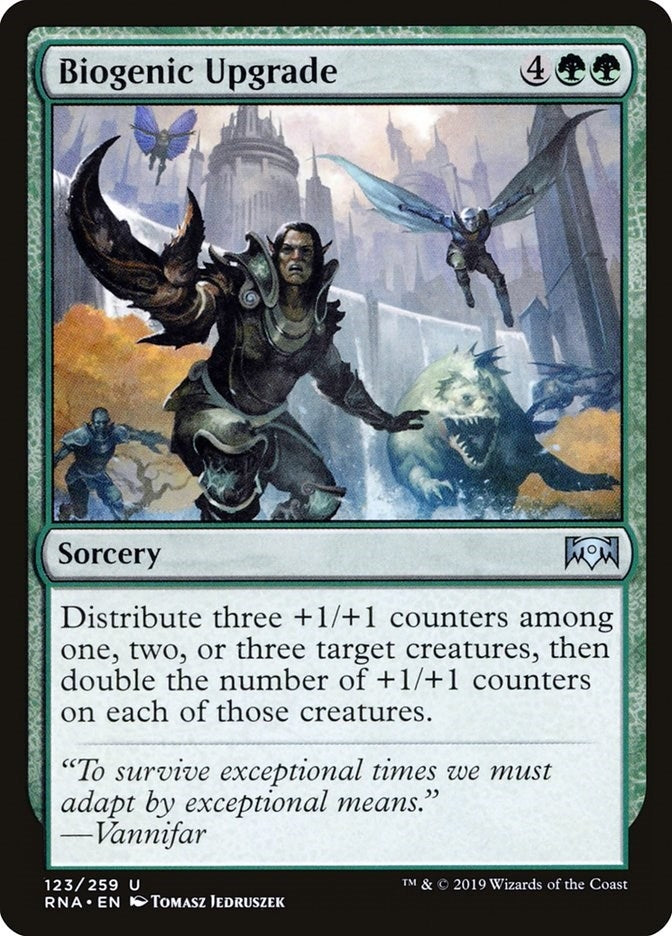 Image for Biogenic Upgrade (123) [Ravnica Allegiance]