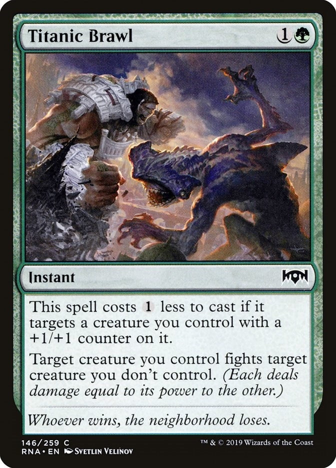 Image for Titanic Brawl (146) - Magic: The Gathering