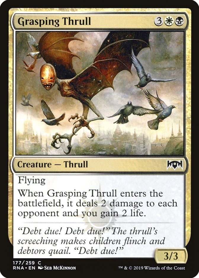 Image for Grasping Thrull (177) [Ravnica Allegiance]