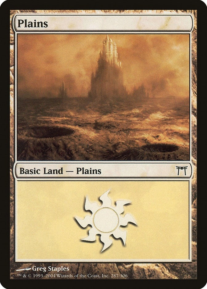 Image for Plains (287) (287) [Champions of Kamigawa]