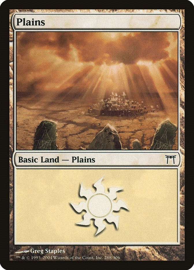 Image for Plains (288) (288) [Champions of Kamigawa]