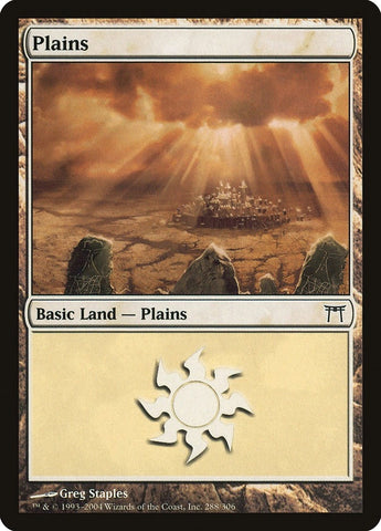 Image for Plains (288) (288) [Champions of Kamigawa]