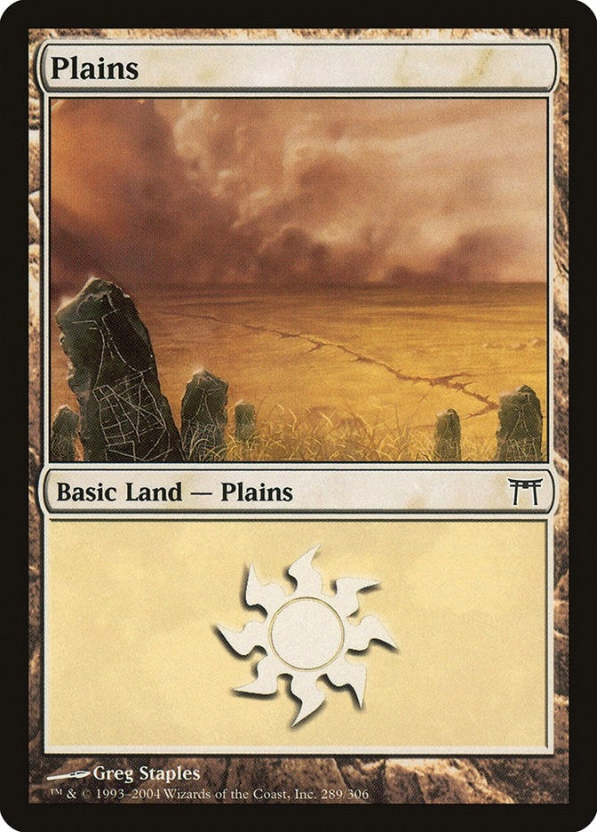 Image for Plains (289) (289) [Champions of Kamigawa]