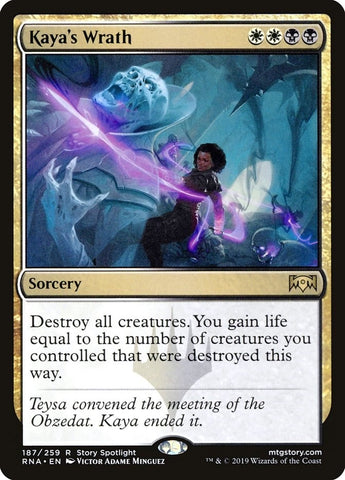 Image for Kaya's Wrath (187) [Ravnica Allegiance]