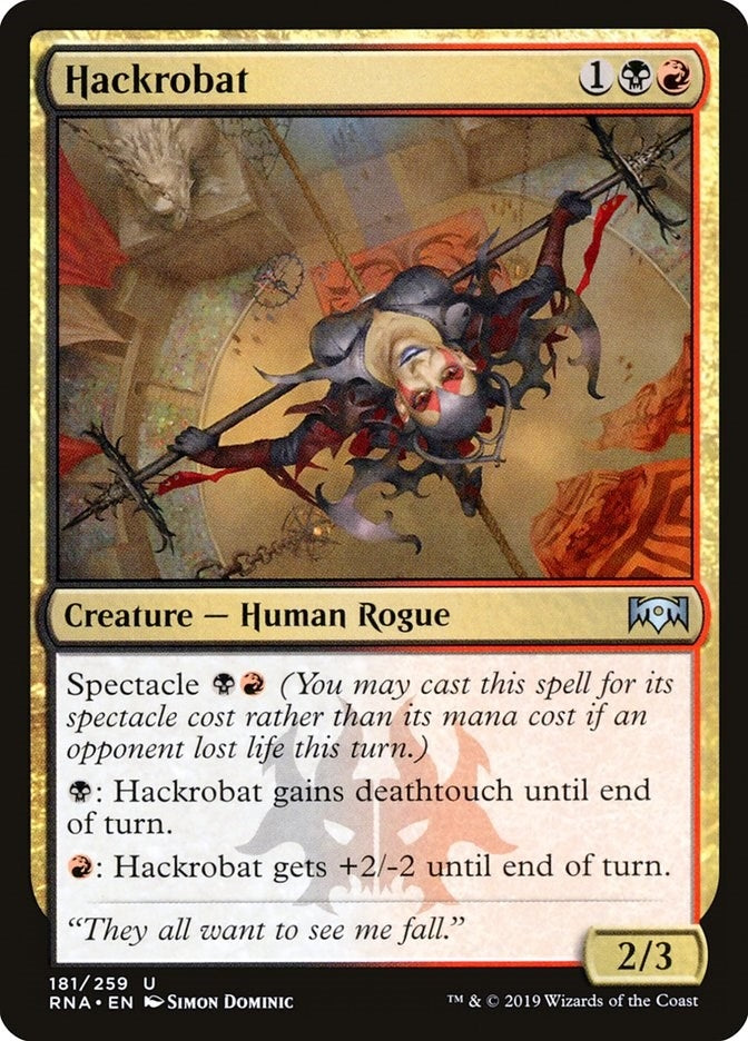 Image for Hackrobat (181) [Ravnica Allegiance]