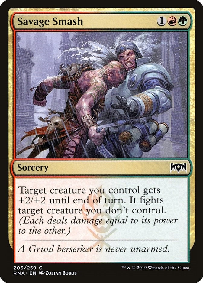 Image for Savage Smash (203) - Magic: The Gathering