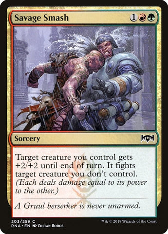 Image for Savage Smash (203) [Ravnica Allegiance]