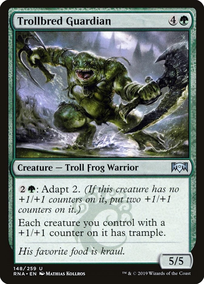 Image for Trollbred Guardian (148) [Ravnica Allegiance]