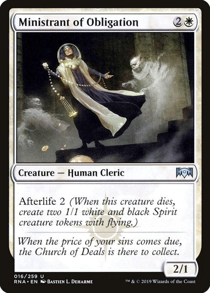 Image for Ministrant of Obligation (16) [Ravnica Allegiance]