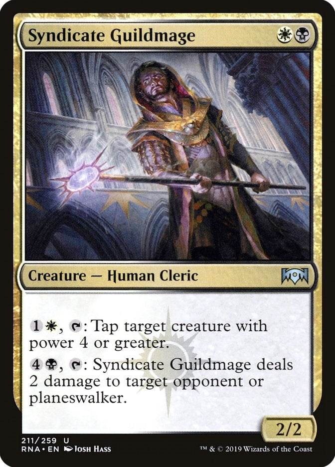Image for Syndicate Guildmage (211) [Ravnica Allegiance]