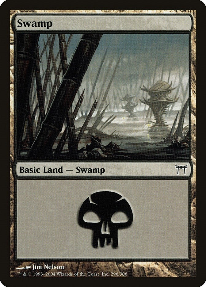Image for Swamp (296) (296) [Champions of Kamigawa]