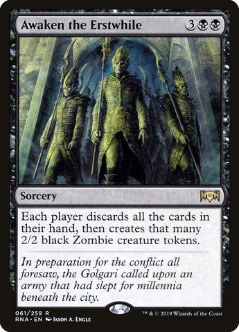 Image for Awaken the Erstwhile (61) [Ravnica Allegiance]