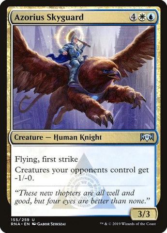 Image for Azorius Skyguard (155) [Ravnica Allegiance]
