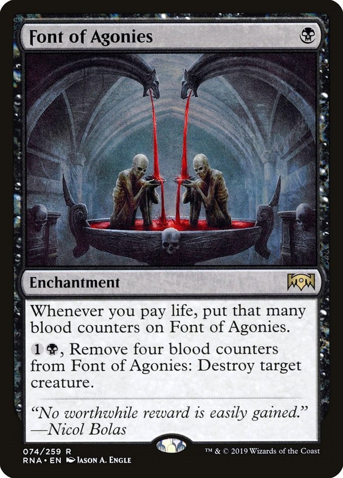Image for Font of Agonies (74) [Ravnica Allegiance]