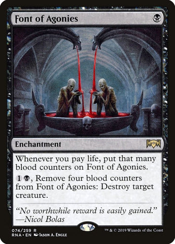 Image for Font of Agonies (74) [Ravnica Allegiance]