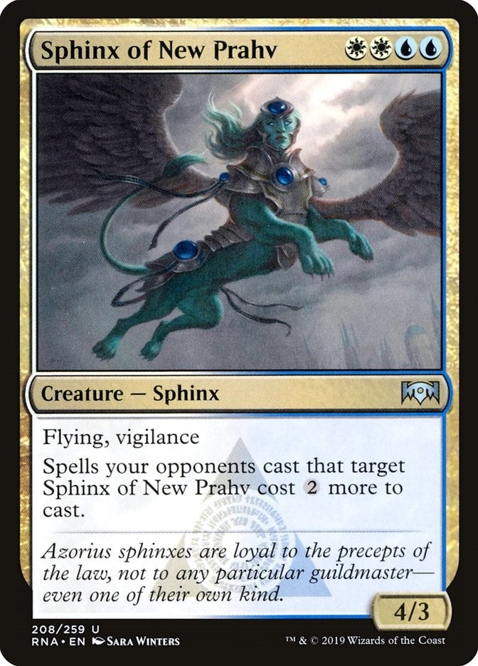 Image for Sphinx of New Prahv (208) - Magic: The Gathering