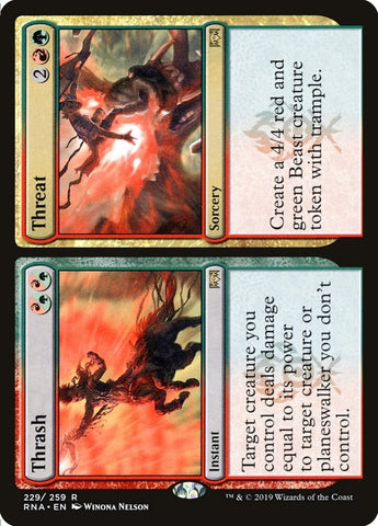 Image for Thrash // Threat (229) - Magic: The Gathering