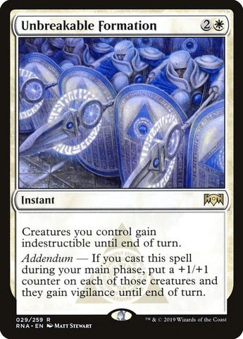 Image for Unbreakable Formation (29) - Magic: The Gathering