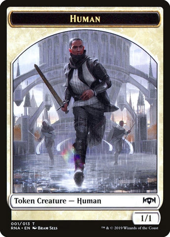 Image for Human Token (1) [Ravnica Allegiance]