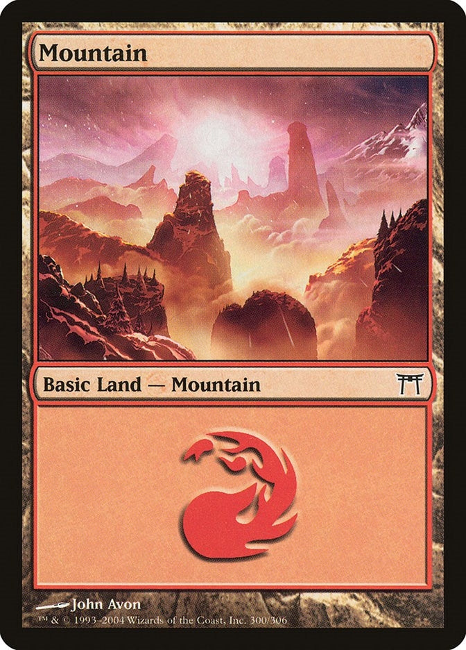 Image for Mountain (300) (300) [Champions of Kamigawa]