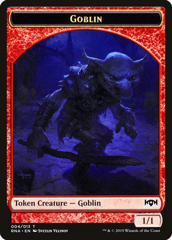 Image for Goblin Token (4) [Ravnica Allegiance]