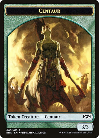 Image for Centaur Token (5) [Ravnica Allegiance]
